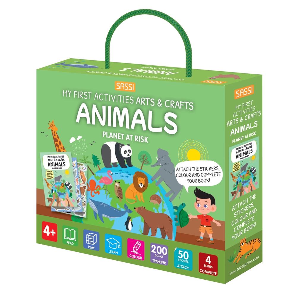My First Activities Arts & Crafts (Animals), 9788830310605