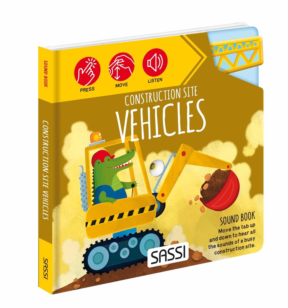 Construction Site Vehicles Sound Book, 9788830313583
