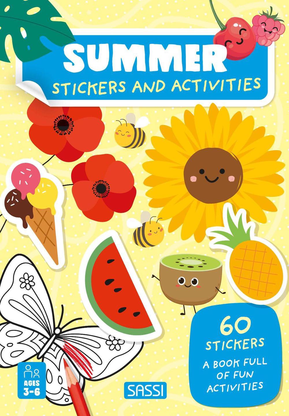 Stickers and Activities Book (Summer), 9788830330177