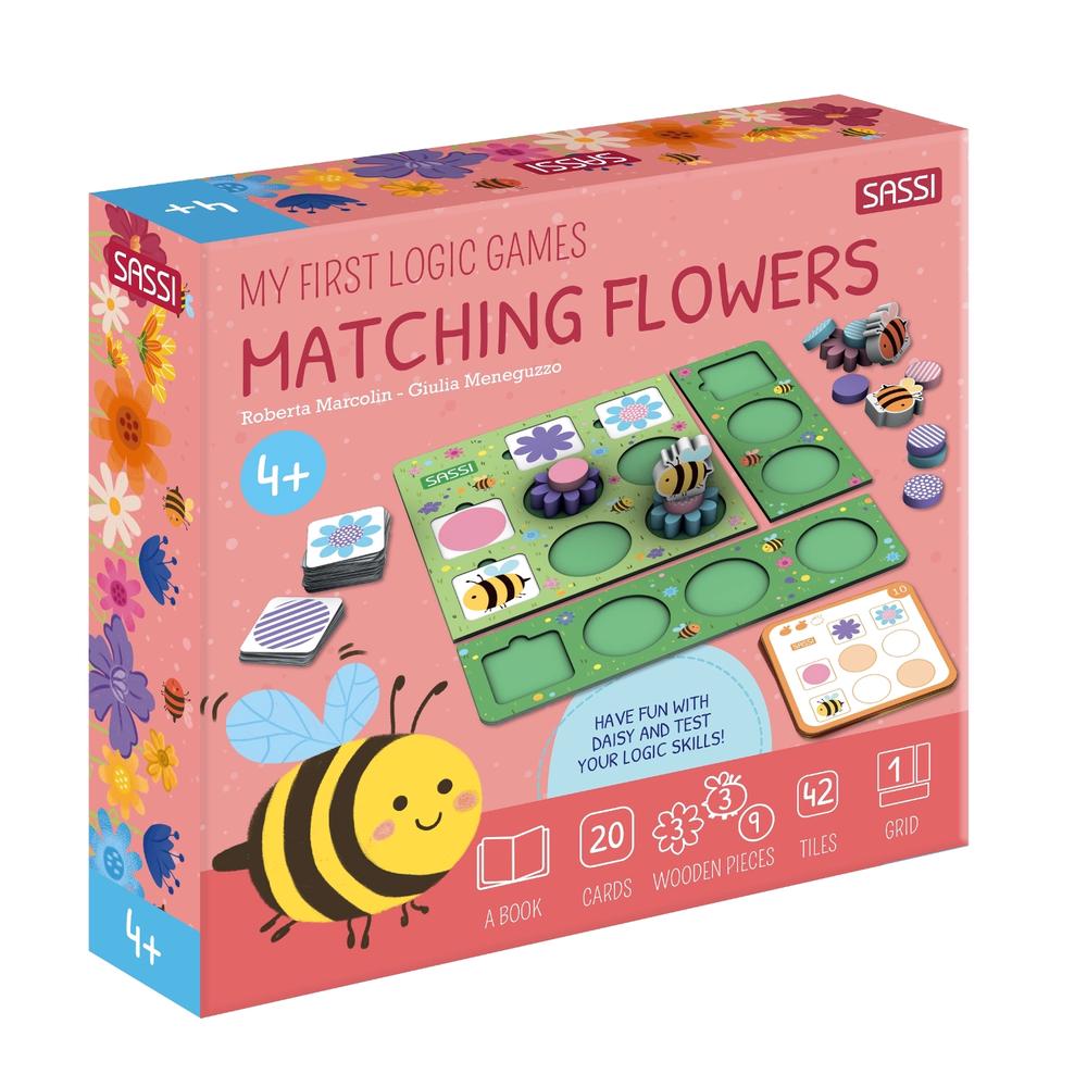 Sassi My First Logic Games. Matching Flowers, 9788830355736