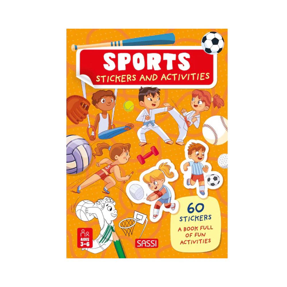 Stickers and Activities Book (Sports), 9788830356351