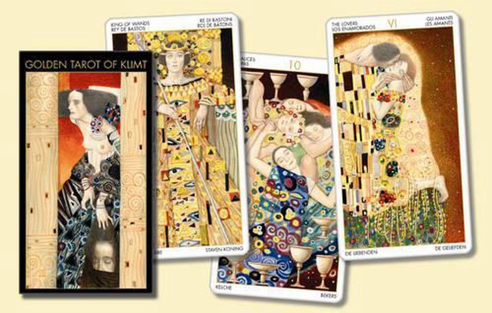 Golden Tarot of KLIMT by Atanas Atanassov, Cards, 9788865271780 Buy