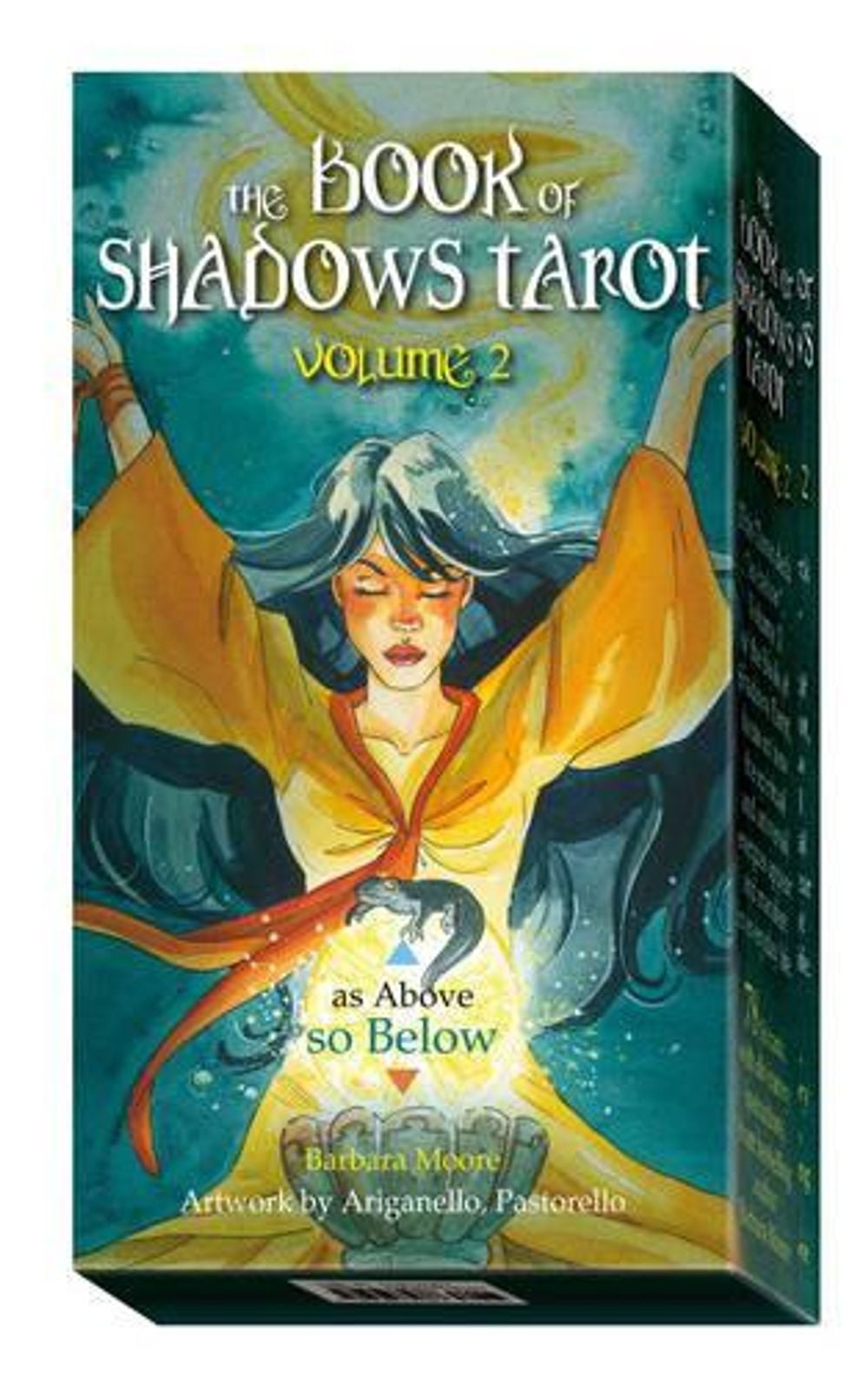 Book Of Shadows Tarot Vol II So Below By Barbara Moore Book