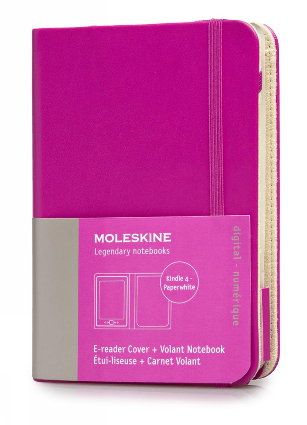 Moleskine Kindle 4 and Paperwhite Cover Pink, 9788867322169