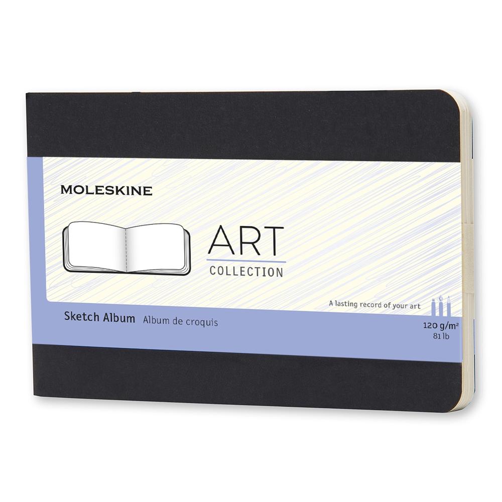 Moleskine Art Plus Small Sketchbook Black by Moleskine, 9788867323357