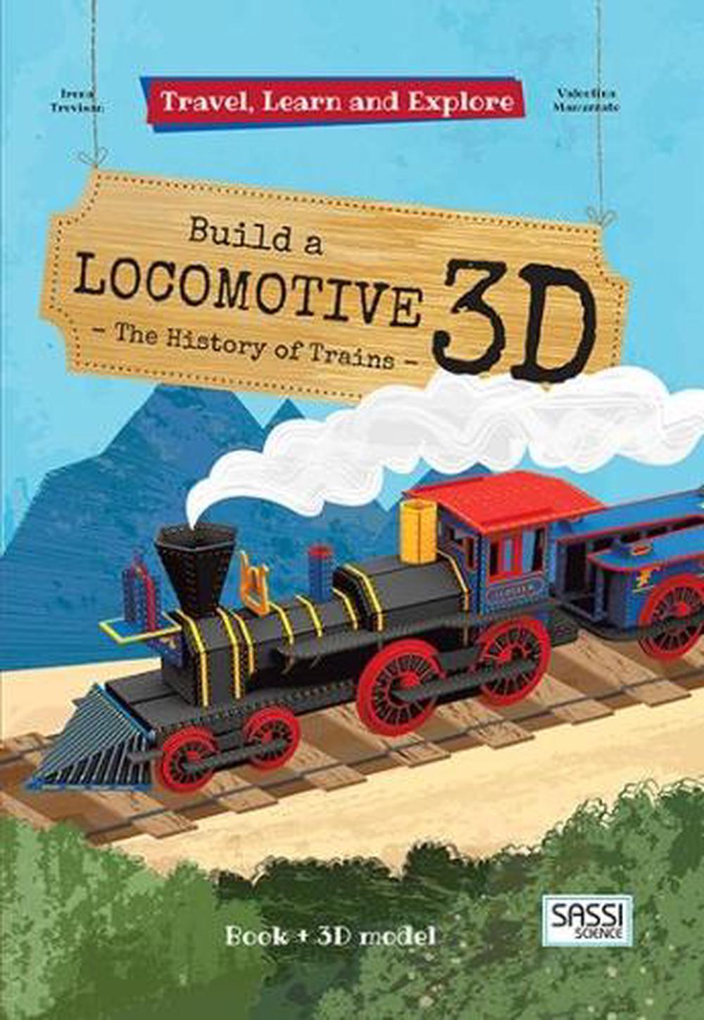 Sassi Build a Locomotive  3D, 9788868604356