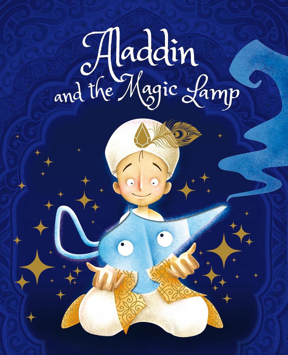 Aladdin & The Magic Lamp Die-Cut Fairy Tale Book, 9788868608132