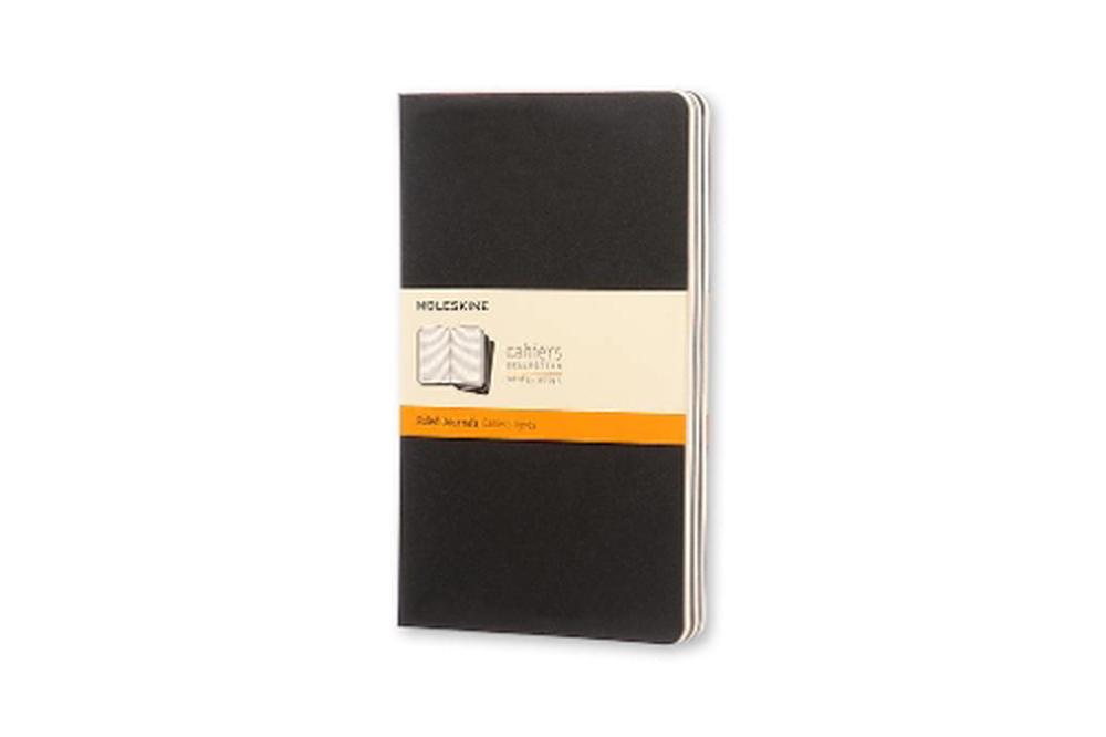 Moleskine Ruled Cahier Journal Set of 3 Ruled Journals by Moleskine