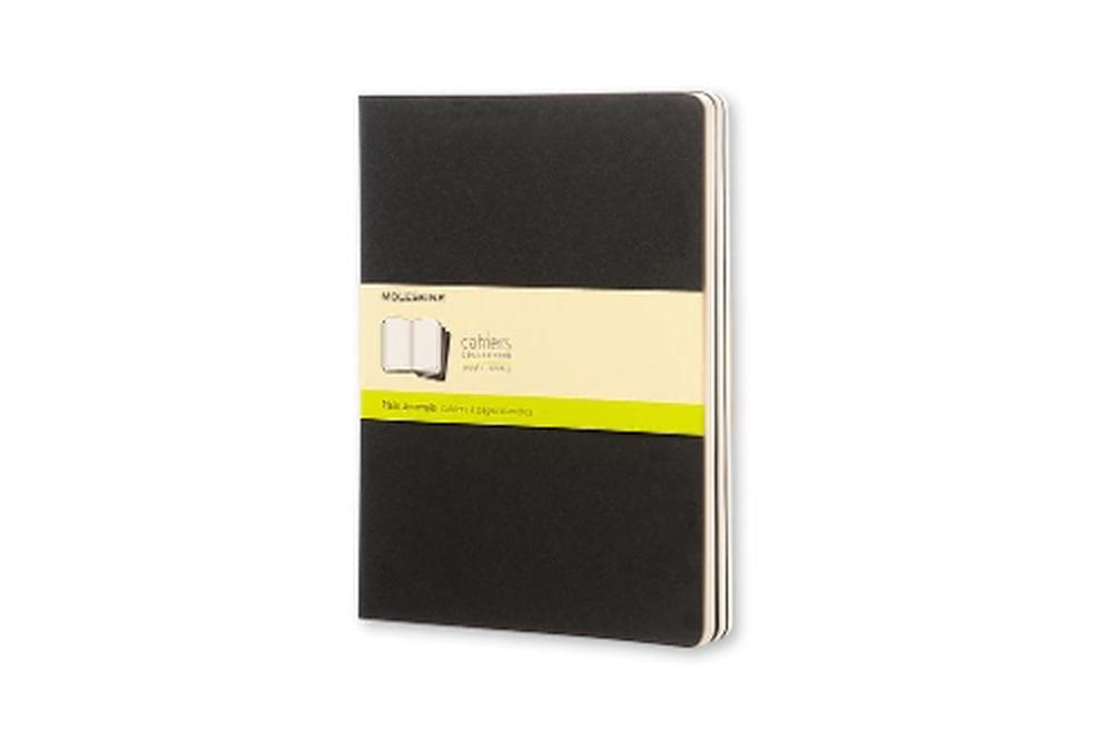 Moleskine Cahiers Set of 3 Plain Journals by Moleskine, Imitation ...