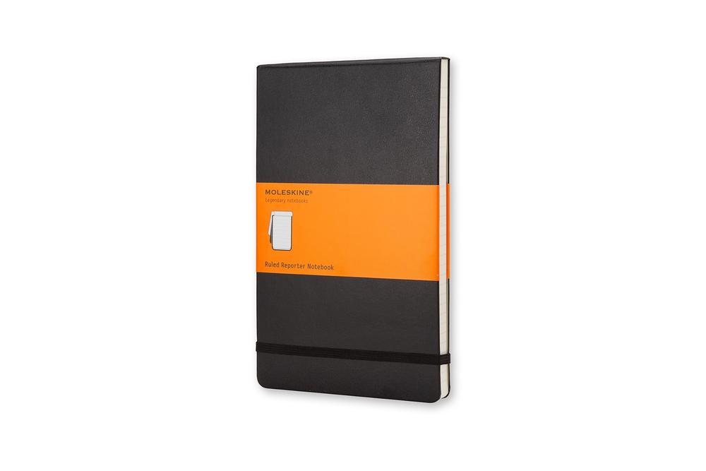 Moleskine Pocket Reporter Ruled Notebook Black, 9788883705489