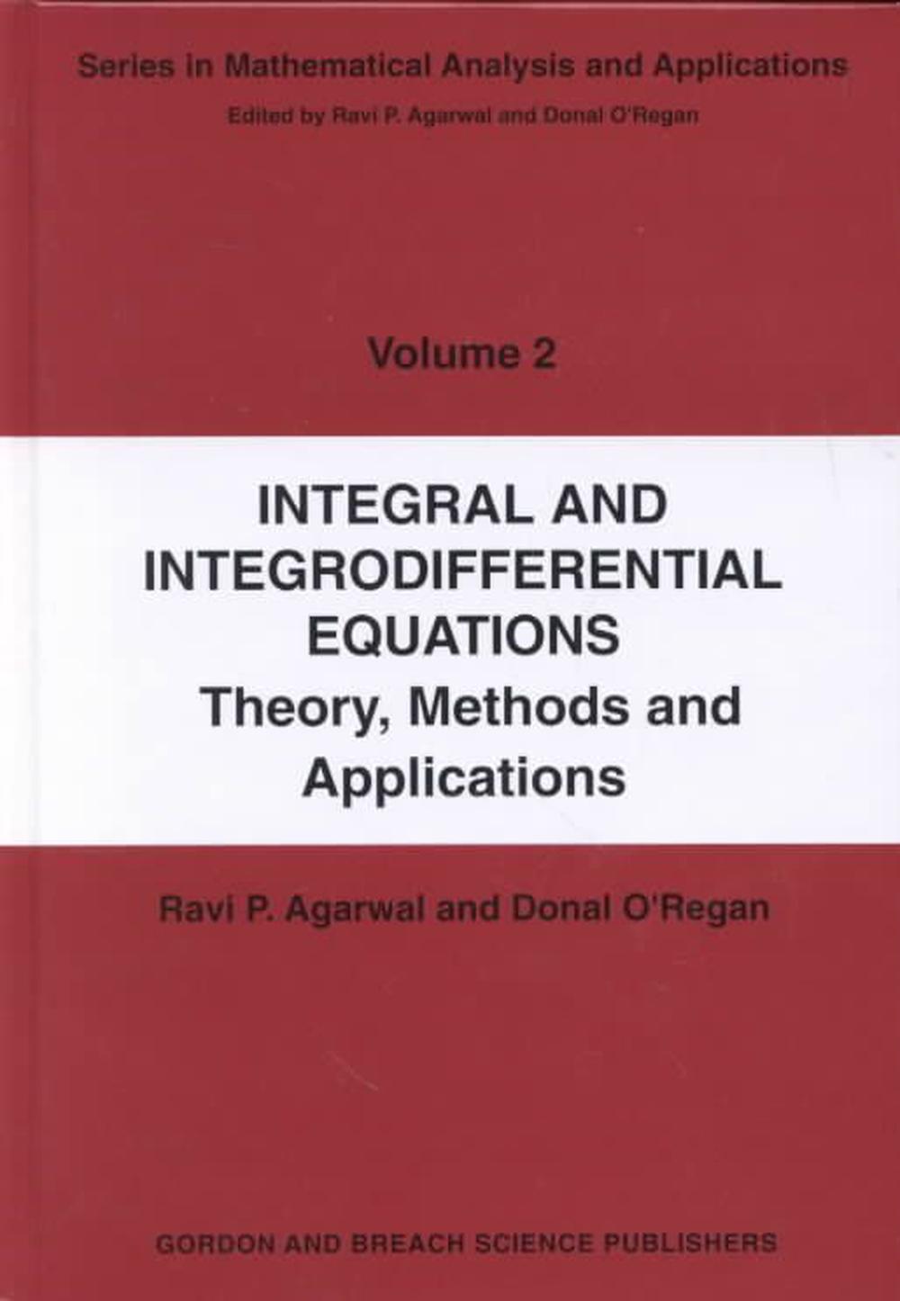 Integral and Integrodifferential Equations, 1st Edition, 9789056992217