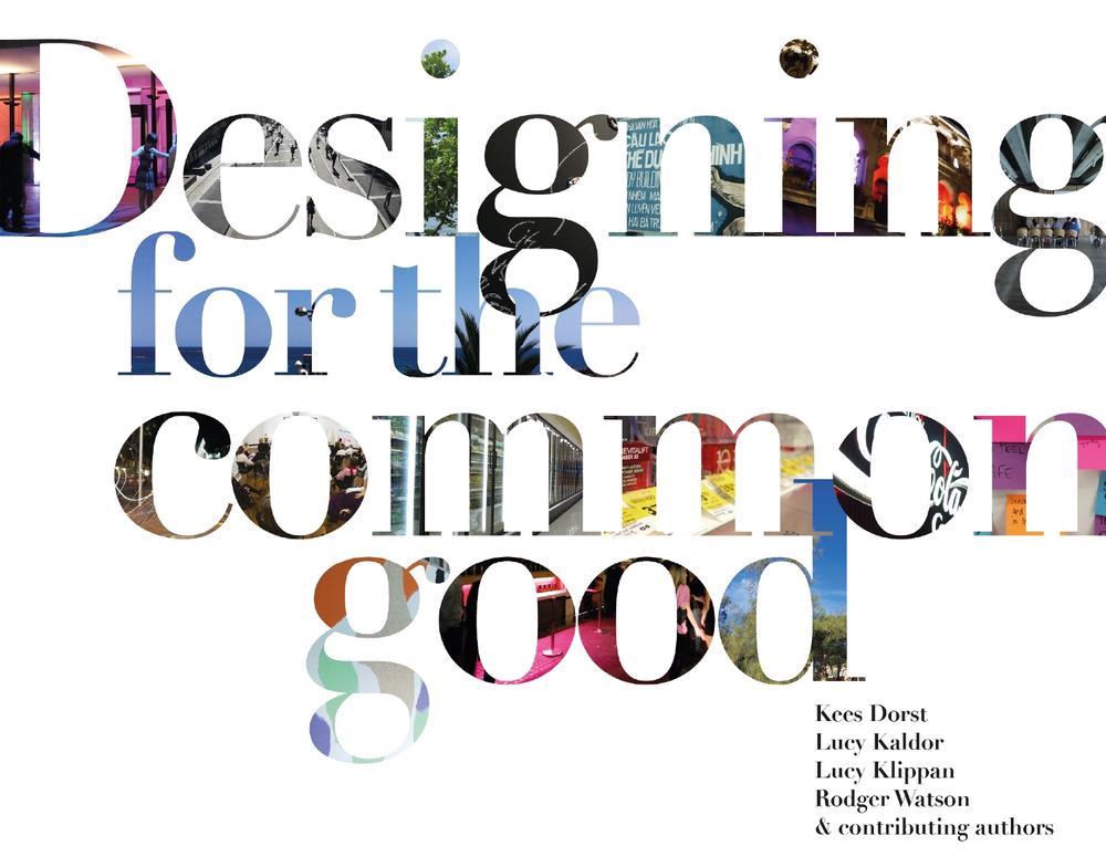 Designing for the Common Good, 9789063694081