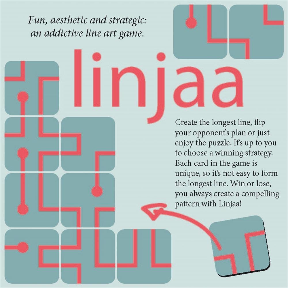 Linjaa: An Addictive Line Art Game by Renske Solkesz - ISBN: 9789063695033
