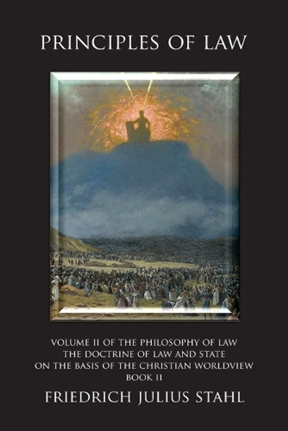 Principles of Law by Friedrich Julius Stahl - ISBN: 9789076660752