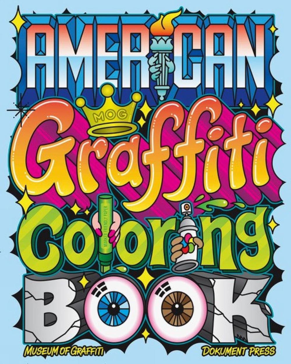 American Graffiti Coloring Book, 9789188369581
