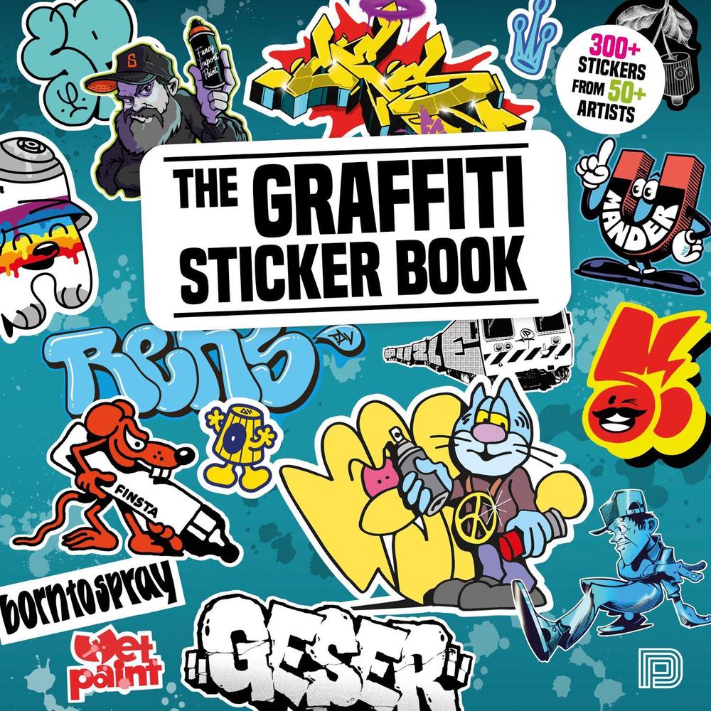 The Graffiti Sticker Book, 9789189944039