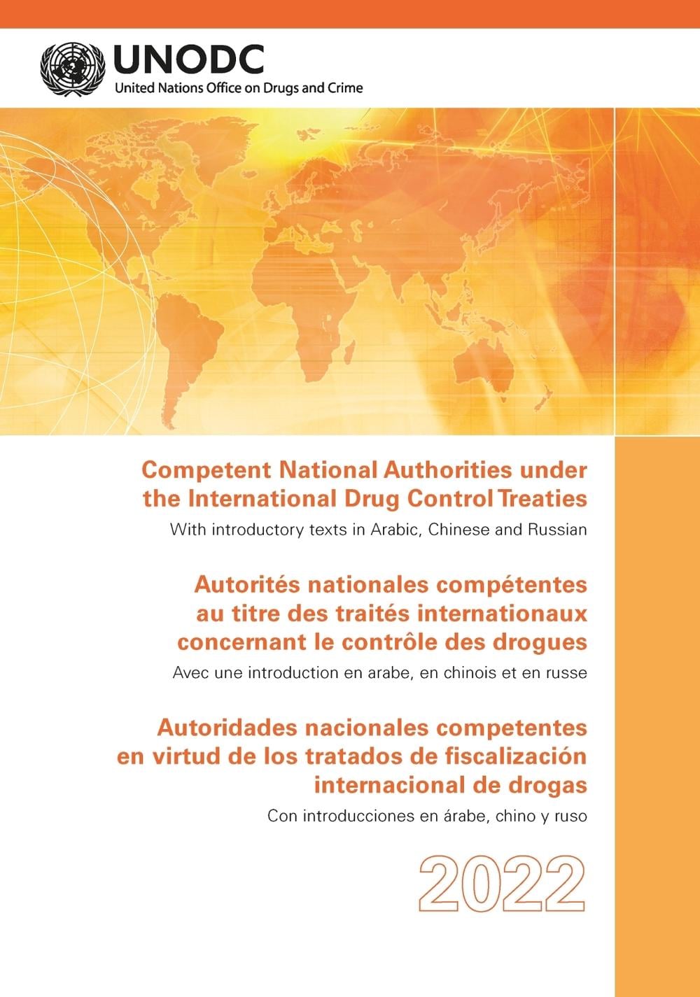 Competent National Authorities Under the International Drug Control Treaties 2022 by International Narcotics Control Board - ISBN: 9789210030106