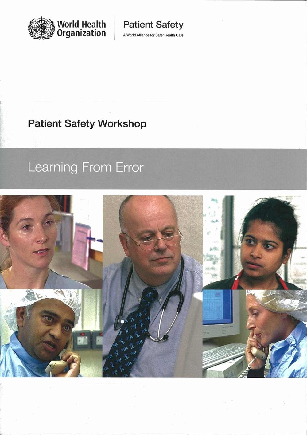 Patient Safety Workshop, 9789241599023
