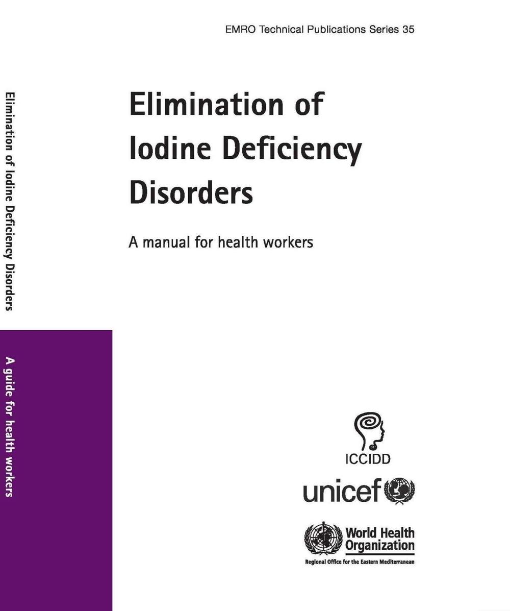 Elimination of Iodine Deficiency Disorders, 9789290215790