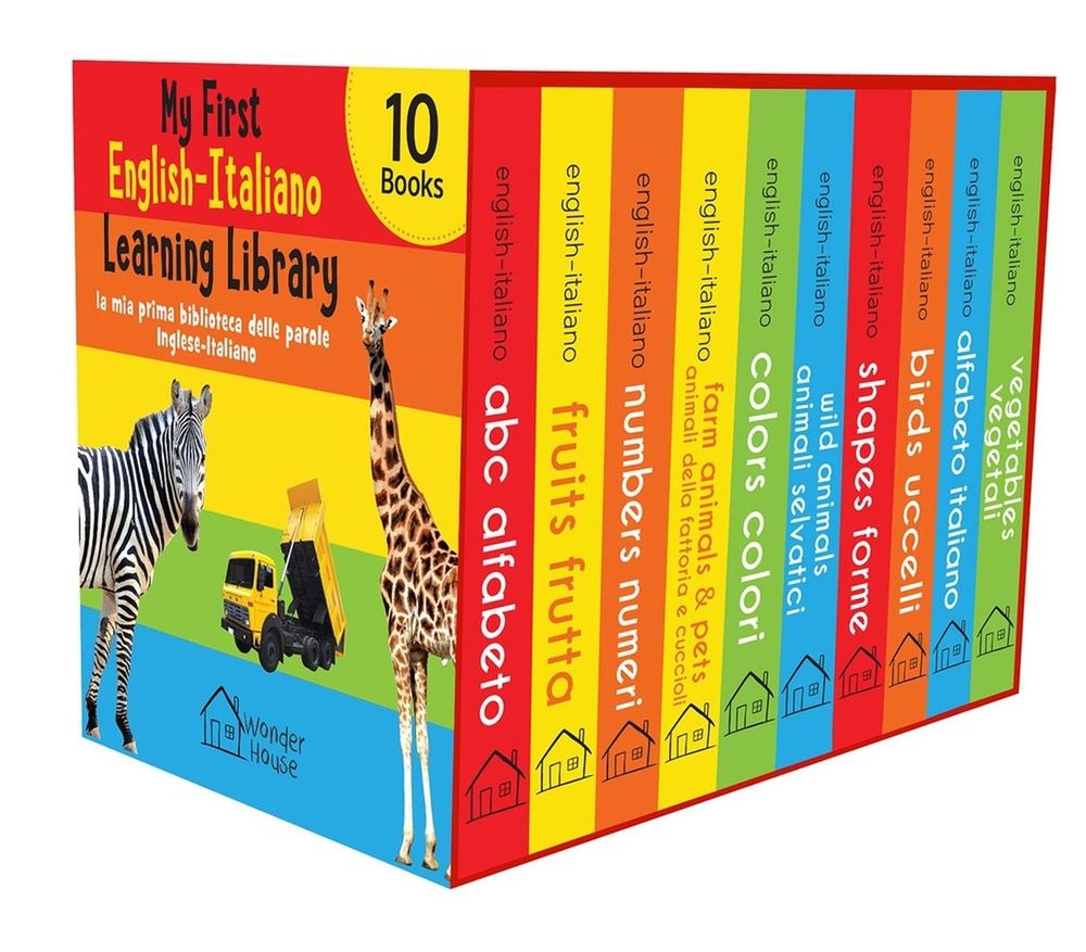 My First English-Italiano Learning Library (La MIA Prima Biblioteca Delle Parole Inglese-Italiano) by Wonder House Books - ISBN: 9789354401220