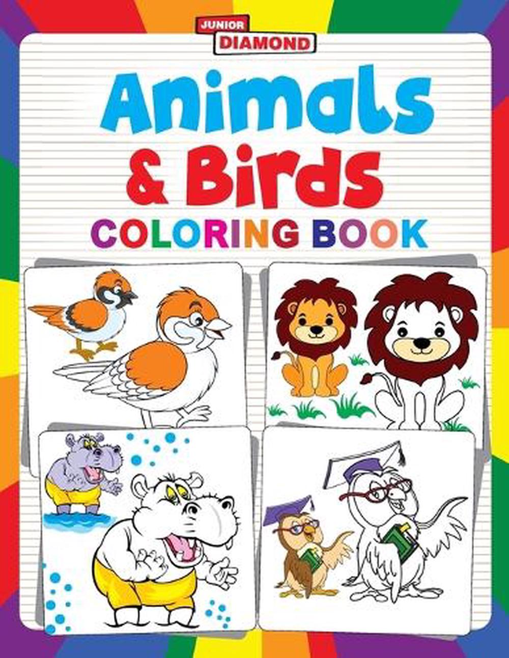 Animals And Birds Colouring Book (Edition1st) by Priyanka Verma ...