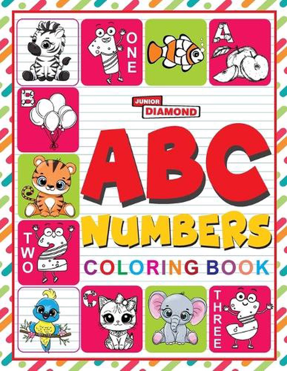 ABC And Numbers Colouring Book (Edition1st) by Priyanka Verma ...