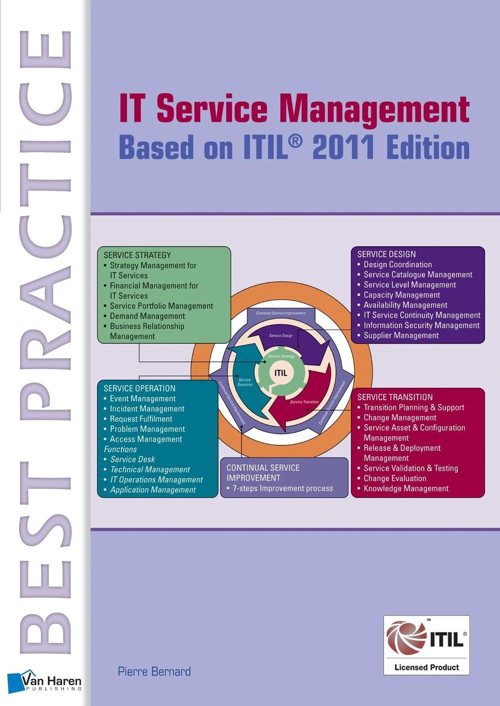 Itil Service Management Based on Itil by Pierre Bernard - ISBN: 9789401800174