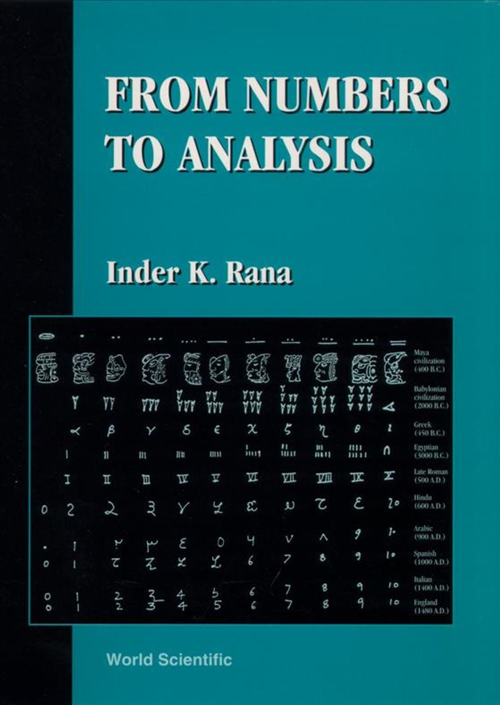FROM NUMBERS TO ANALYSIS by Inder K. Rana - ISBN: 9789810233044