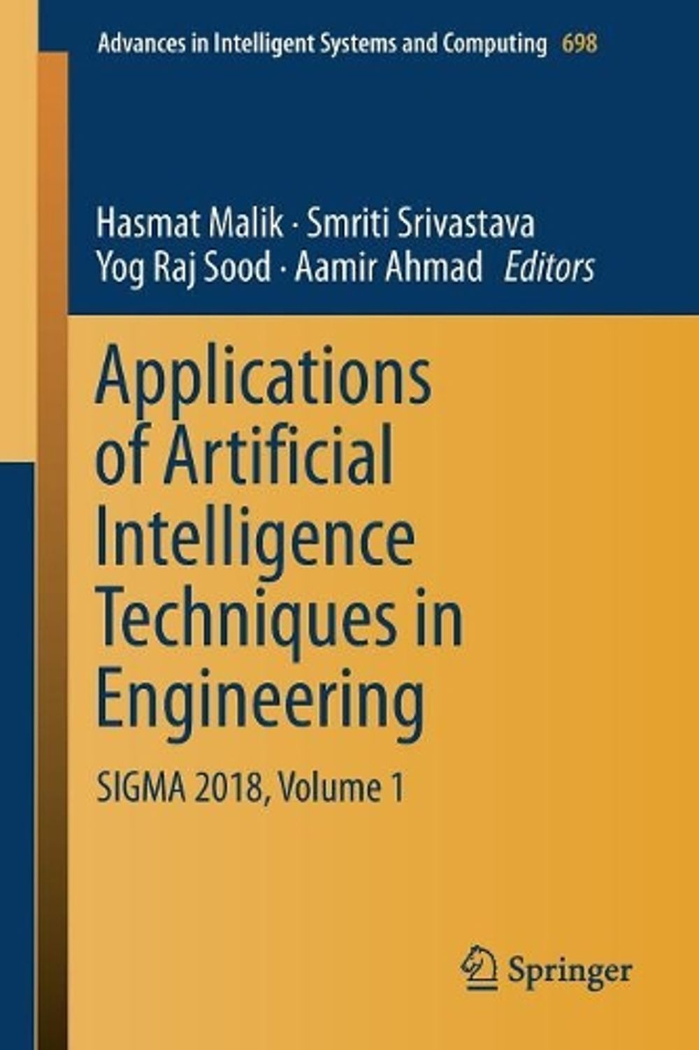 Applications of Artificial Intelligence Techniques in Engineering by ...