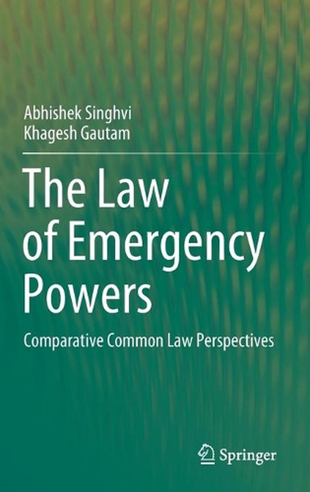 The Law of Emergency Powers, 9789811529962