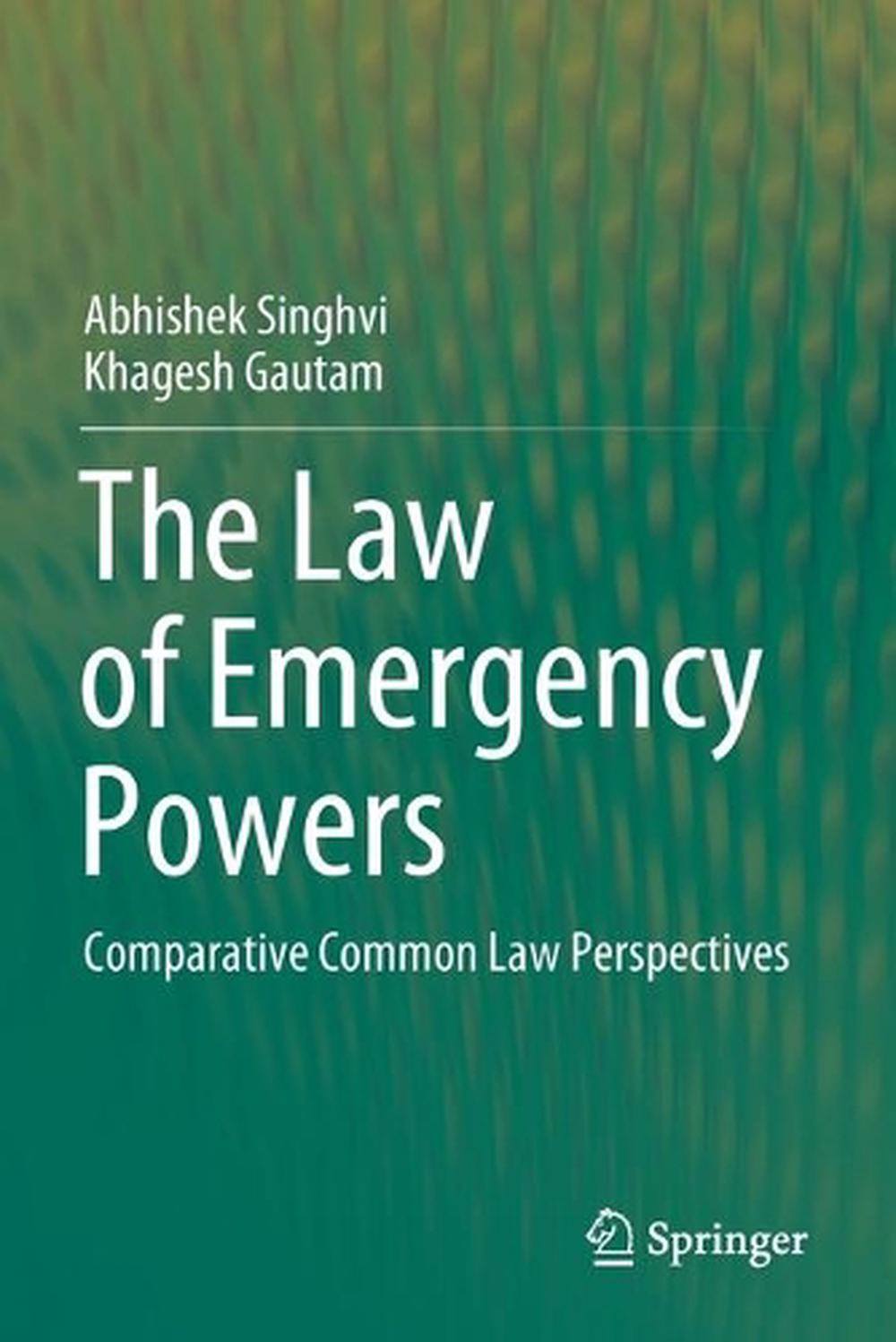 The Law of Emergency Powers, 9789811529993