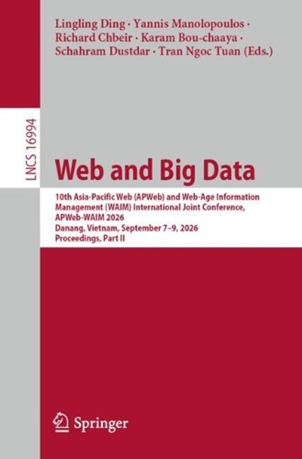 Web and Big Data by Lingling Ding - ISBN: 9789819256952