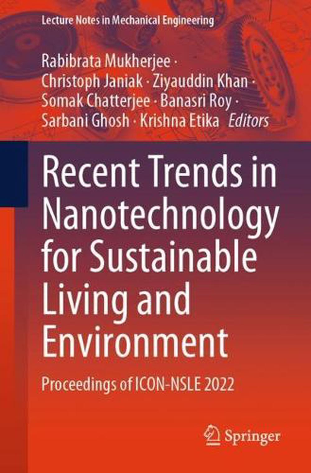 Recent Trends in Nanotechnology for Sustainable Living and Environment ...