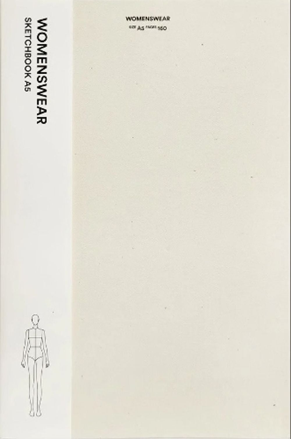 Fashionary Womenswear Sketchbook A5 by Fashionary - ISBN: 9789887710813