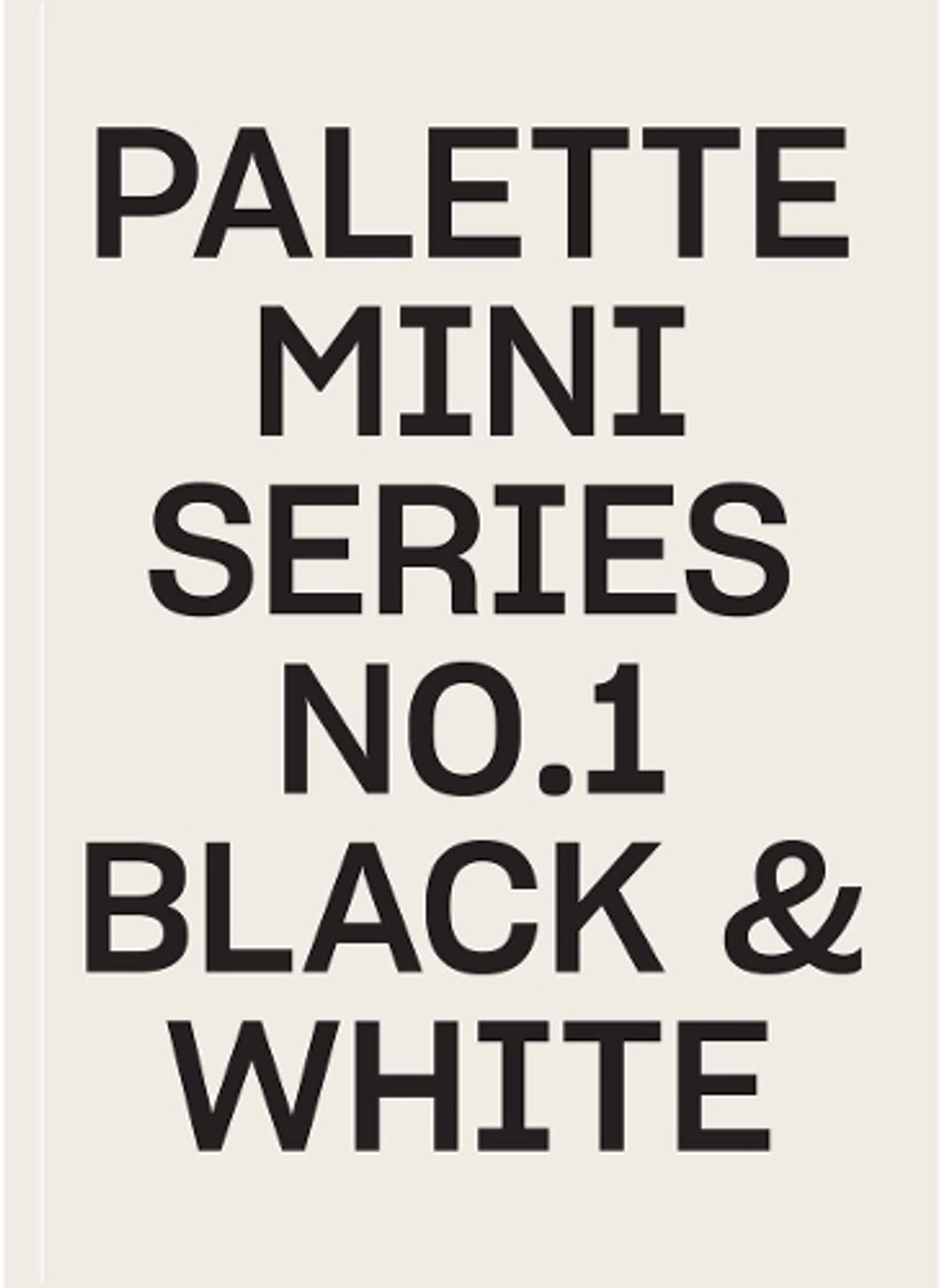 Palette Mini Series 01: Black & White by Victionary - ISBN: 9789887903444