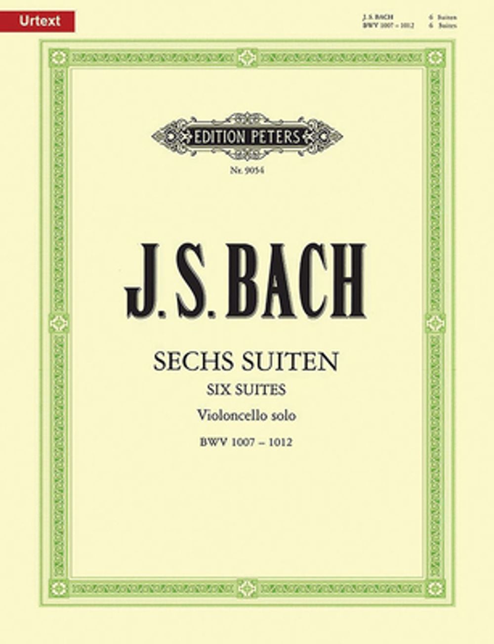 Cello Suites Bwv 1007-1012 for Cello Solo: Sheet - ISBN: 9790014072445