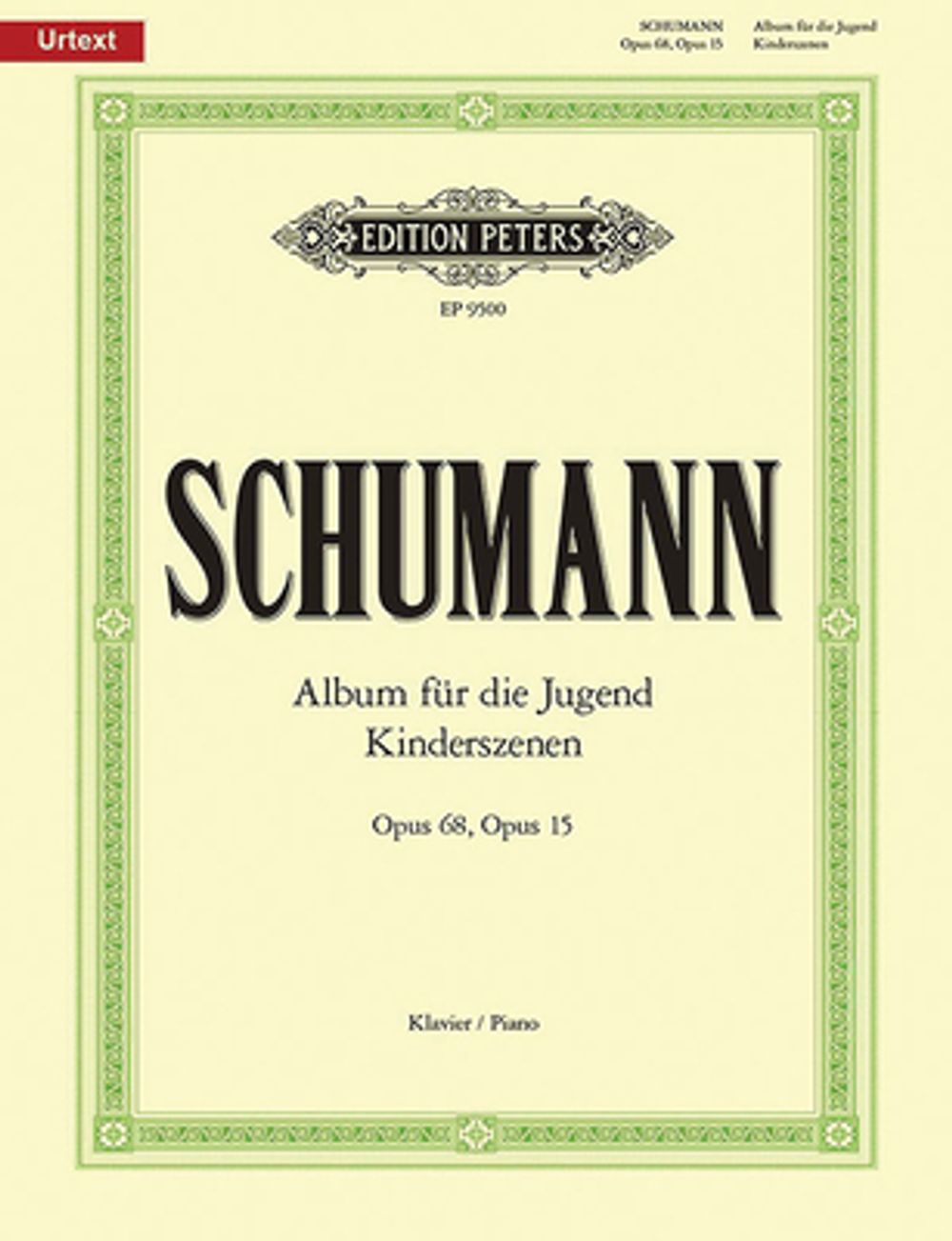Album for the Young Op.68; Scenes from Childhood Op.15 by Robert Schumann - ISBN: 9790014077044