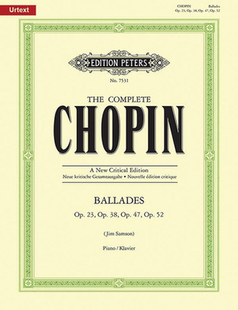 Complete Chopin: Ballades, 9790577082585