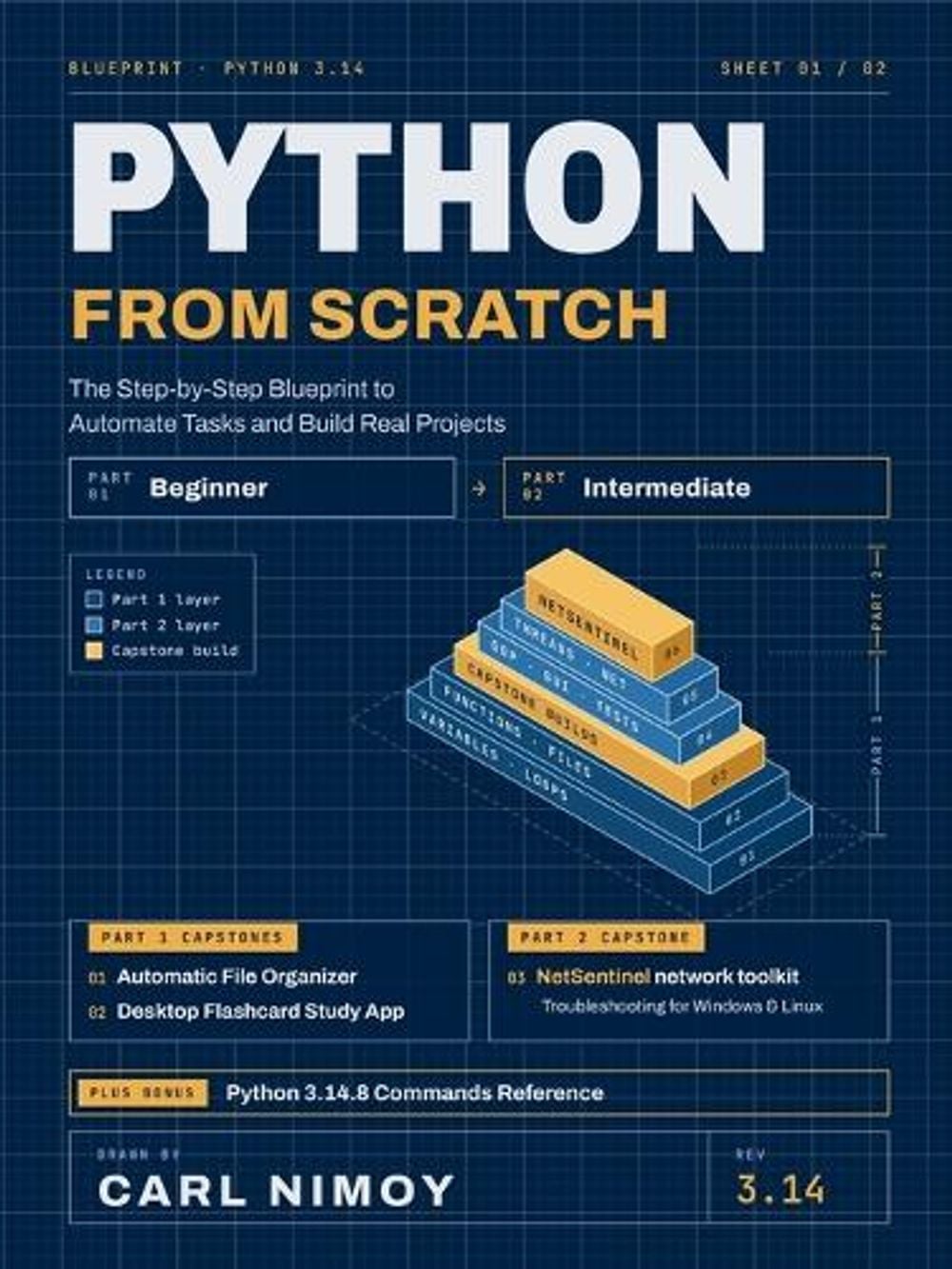 Python From Scratch by Carl Nimoy - ISBN: 9798182927277