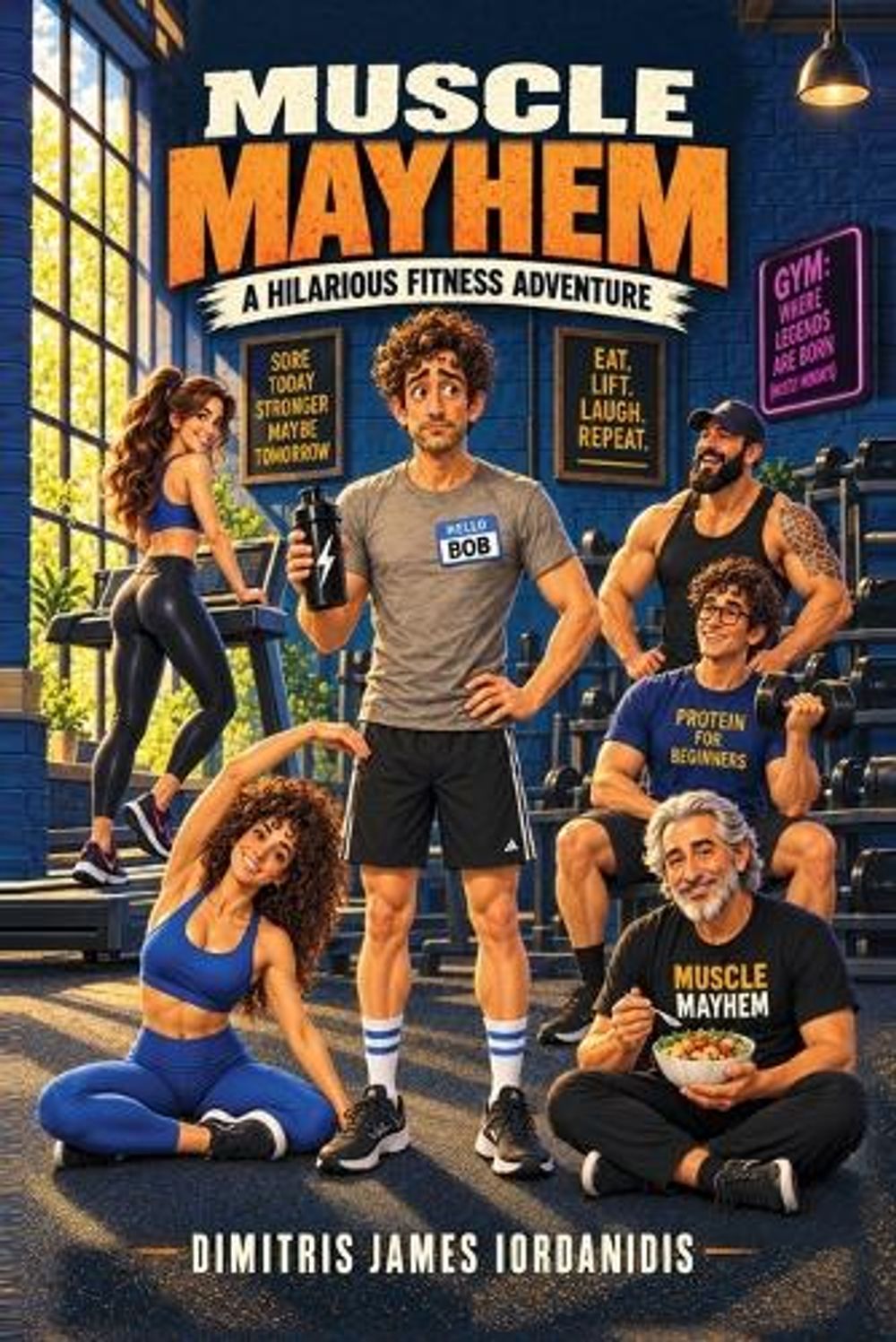 Muscle Mayhem by Dimitris James Iordanidis - ISBN: 9798185404126