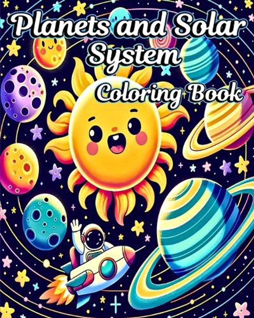 Planets and Solar System Coloring Book by Luna B. Helle, Paperback ...