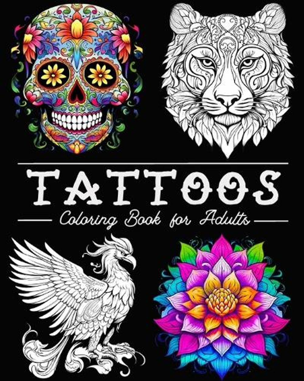 Tattoo Coloring Book for Adults by Lea Schöning Bb - ISBN: 9798210921741