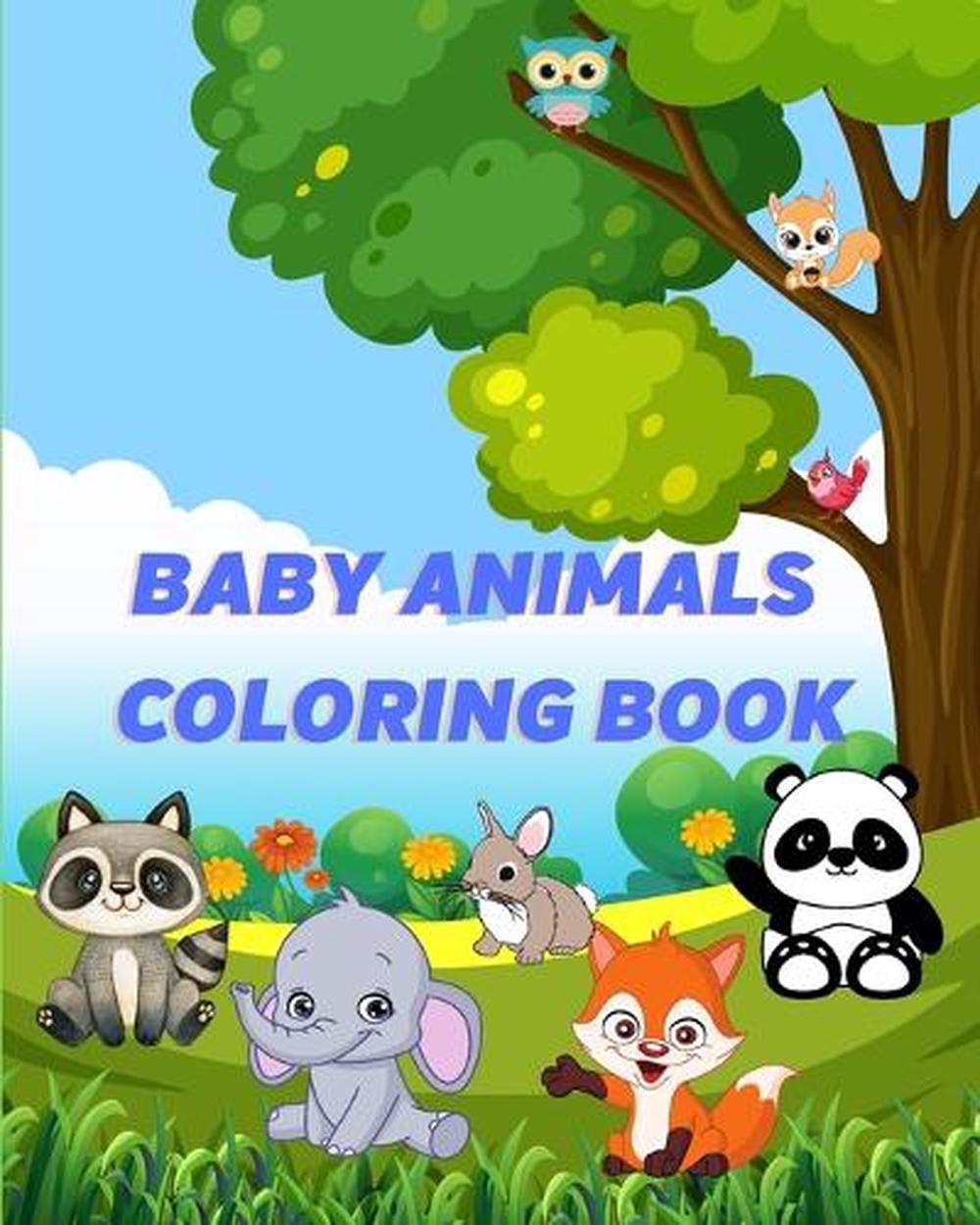 Baby Animals Coloring Book, 9798211063914