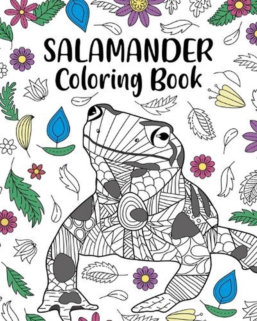 Salamander Coloring Book, 9798211466487