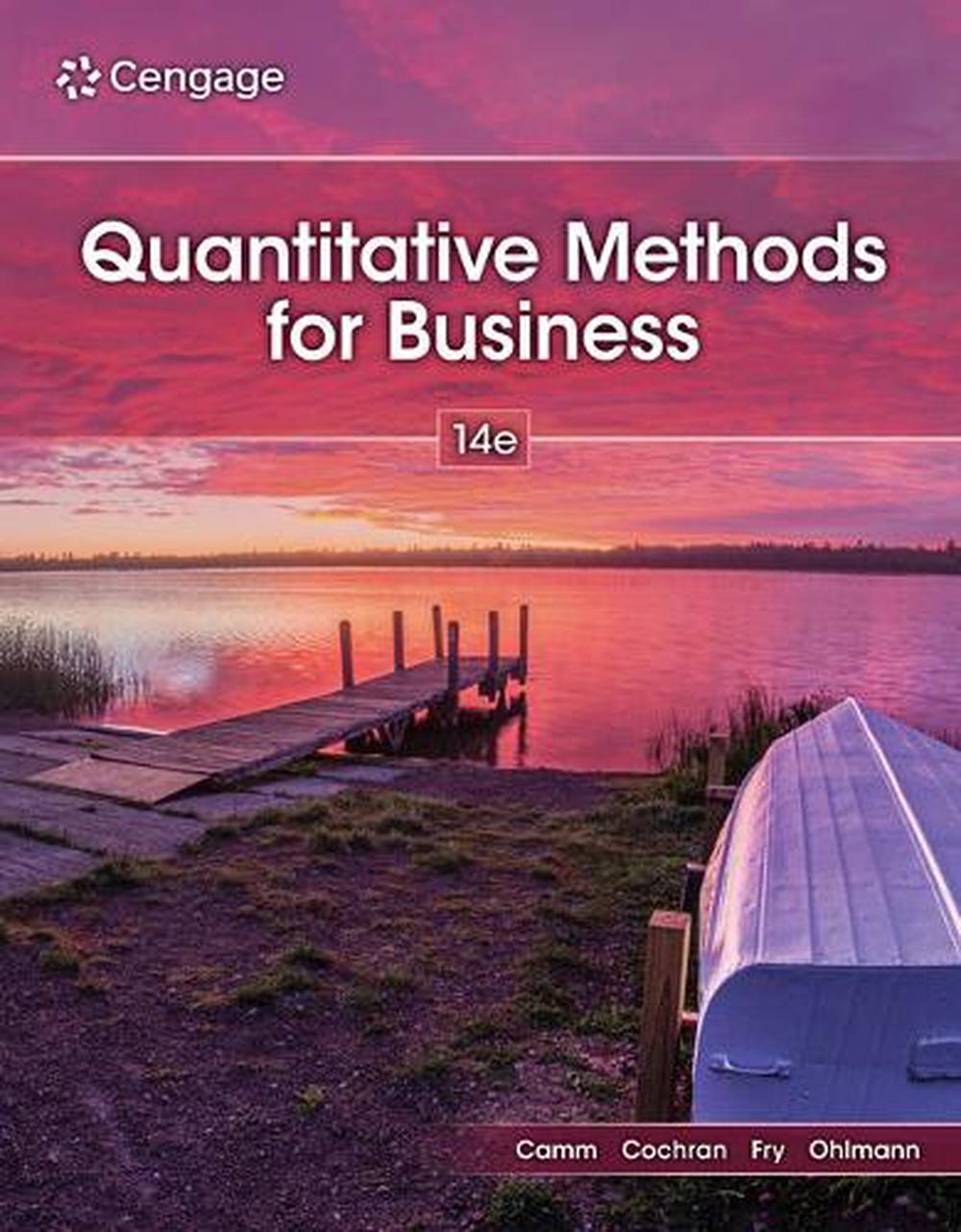 Quantitative Methods for Business, 14th Edition, 9798214057569