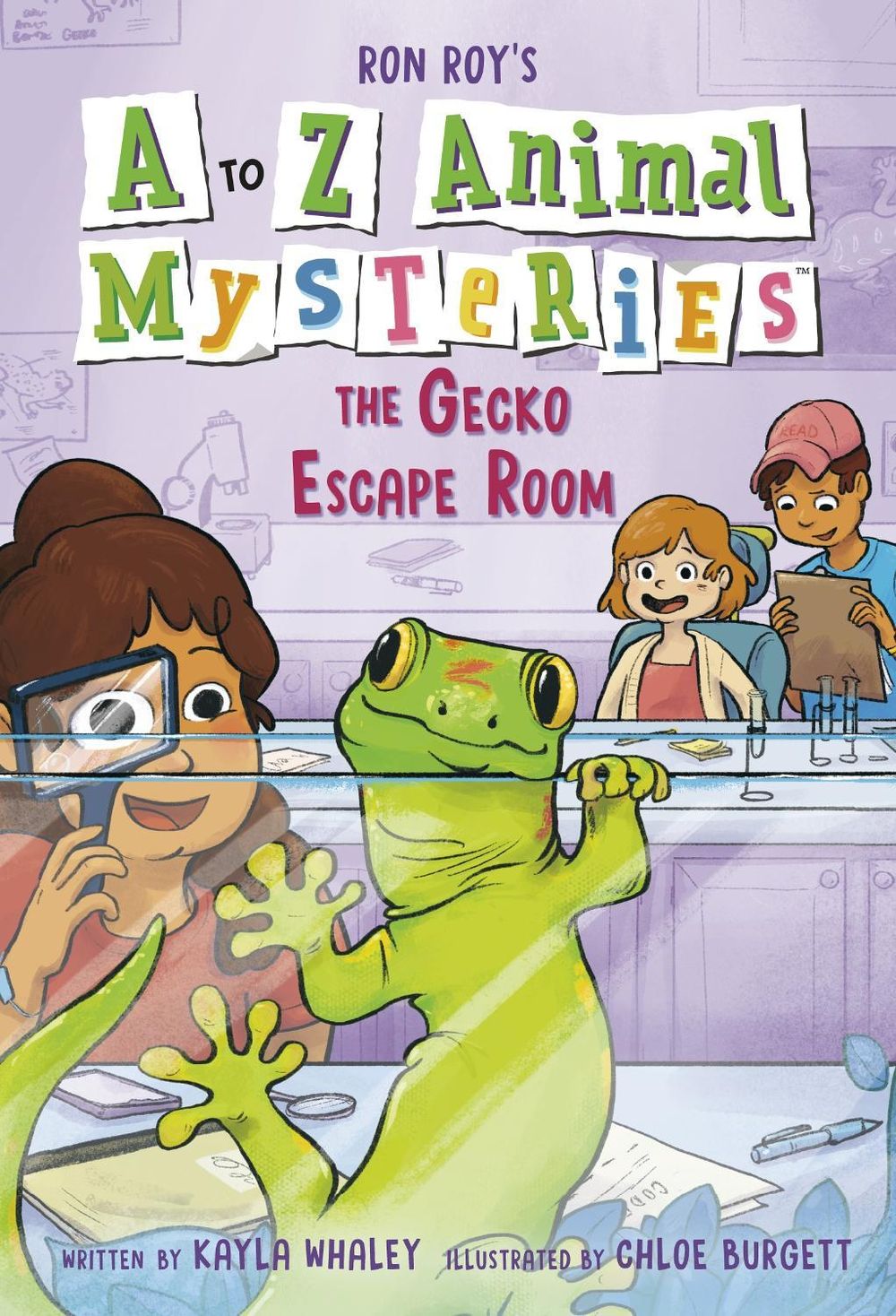 A to Z Animal Mysteries #7: The Gecko Escape Room by Wallace Ronald Roy - ISBN: 9798217030897