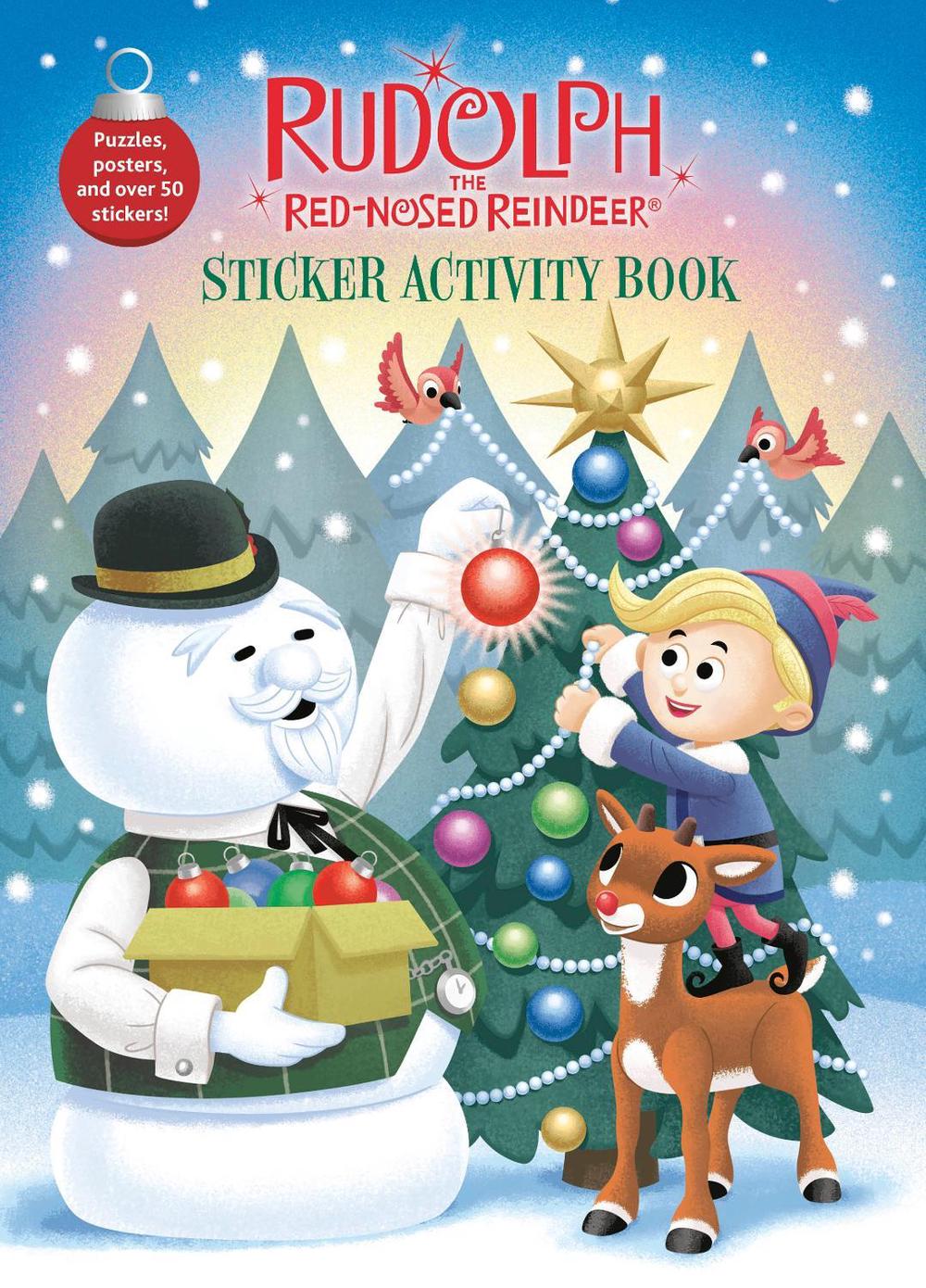Rudolph the Red-Nosed Reindeer Sticker Activity Book, 9798217032068