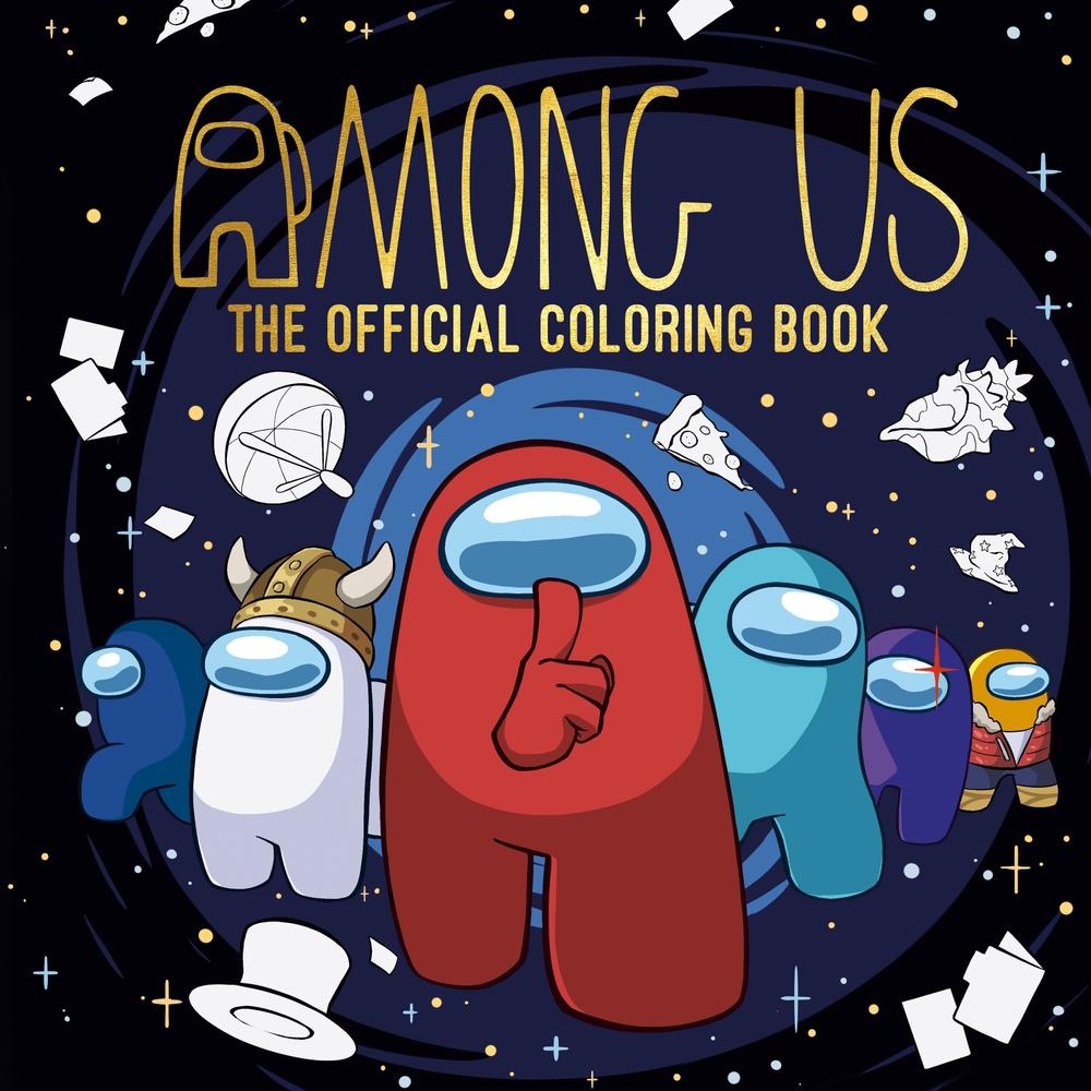 Among Us Official Coloring Book, 9798217032358