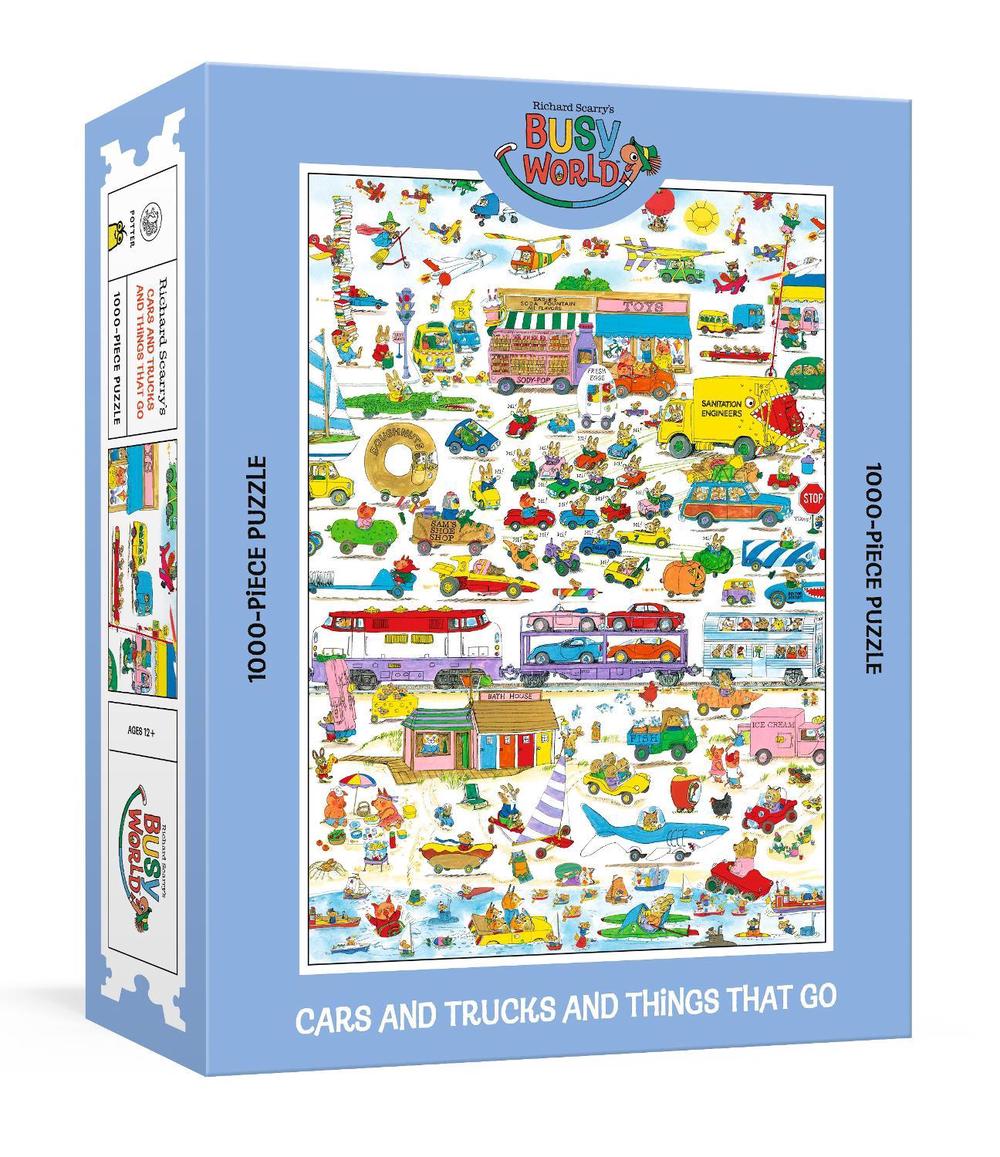 Richard Scarry's Cars and Trucks and Things That Go: 1000-Piece Puzzle by Richard Scarry - ISBN: 9798217034215
