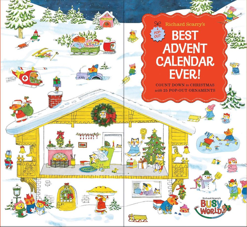 Richard Scarry's Best Advent Calendar Ever! by Richard Scarry - ISBN: 9798217034253